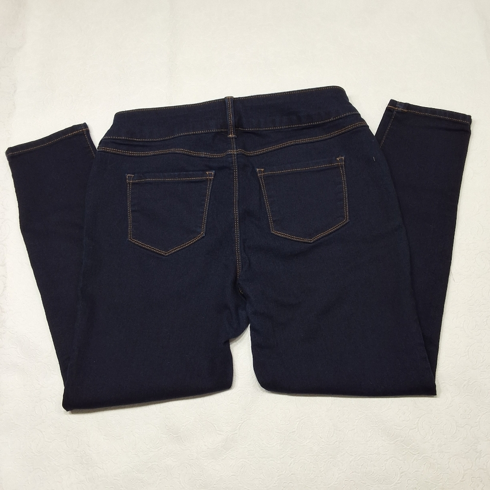 D. Jeans Blue Denim Jeans Dark Stretchy Lightly Worn Pants Size 12P - Picture 3 of 8